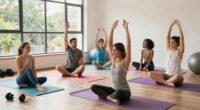 easing fitness anxiety