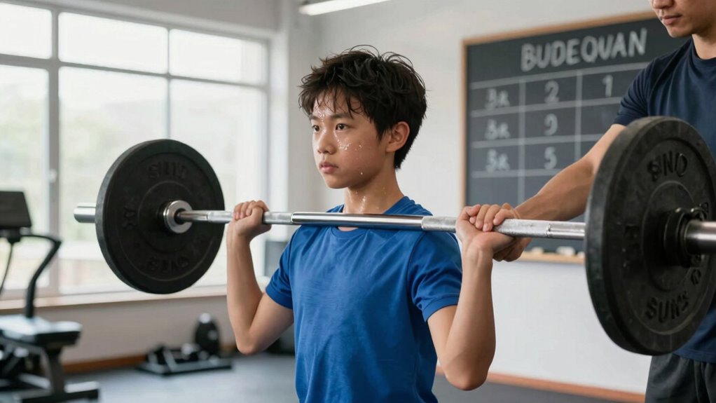 gradually increasing workout intensity