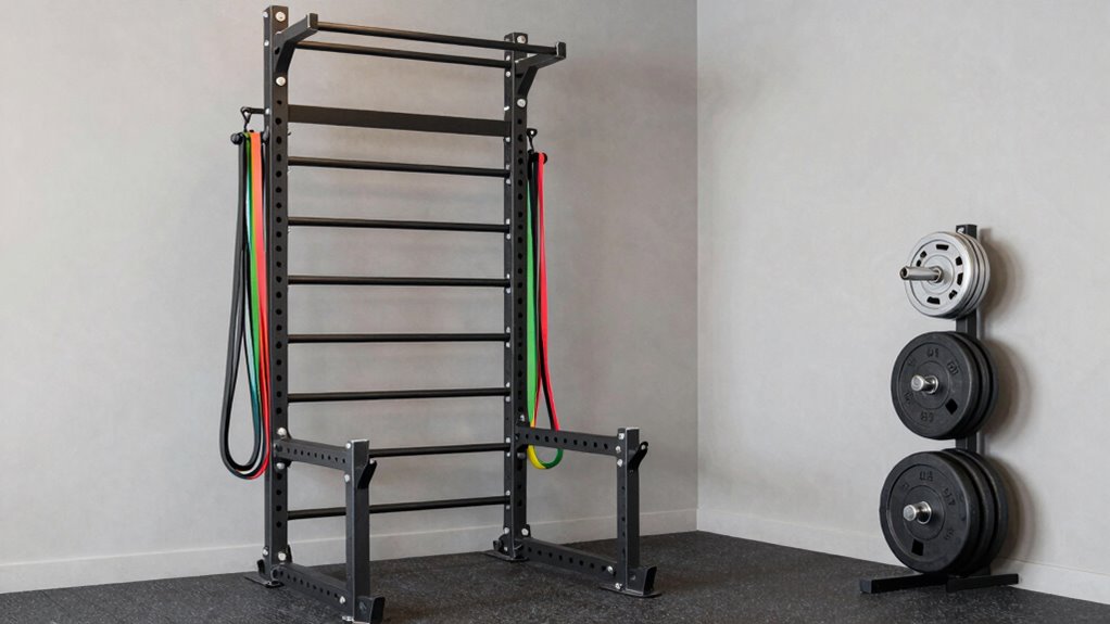 gym organization and storage