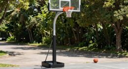 home training basketball hoops