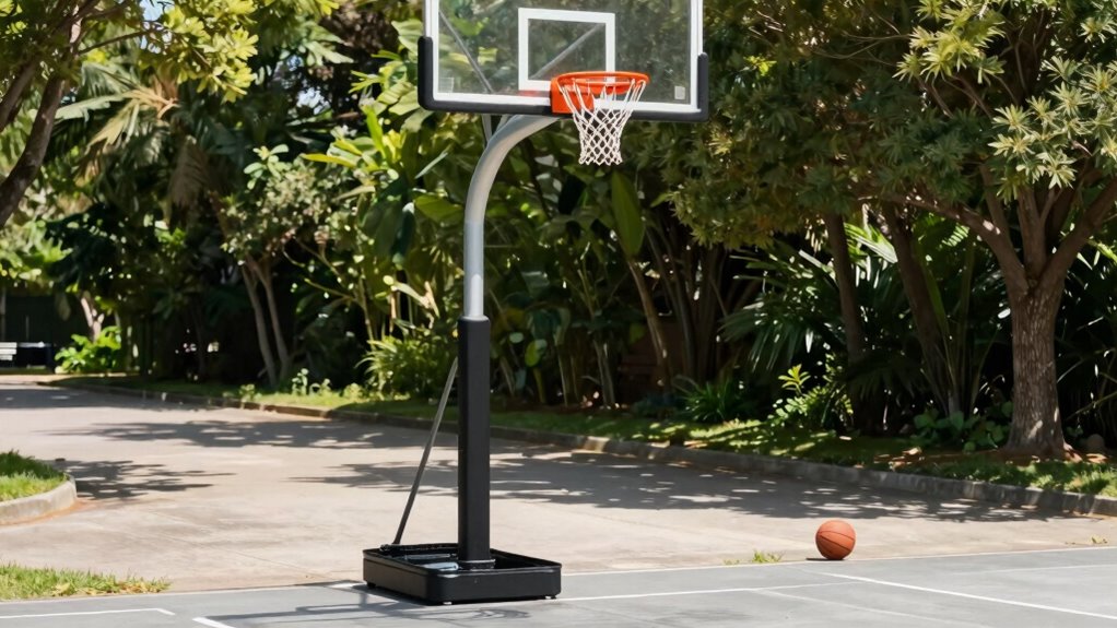 home training basketball hoops