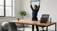 incorporate movement during work