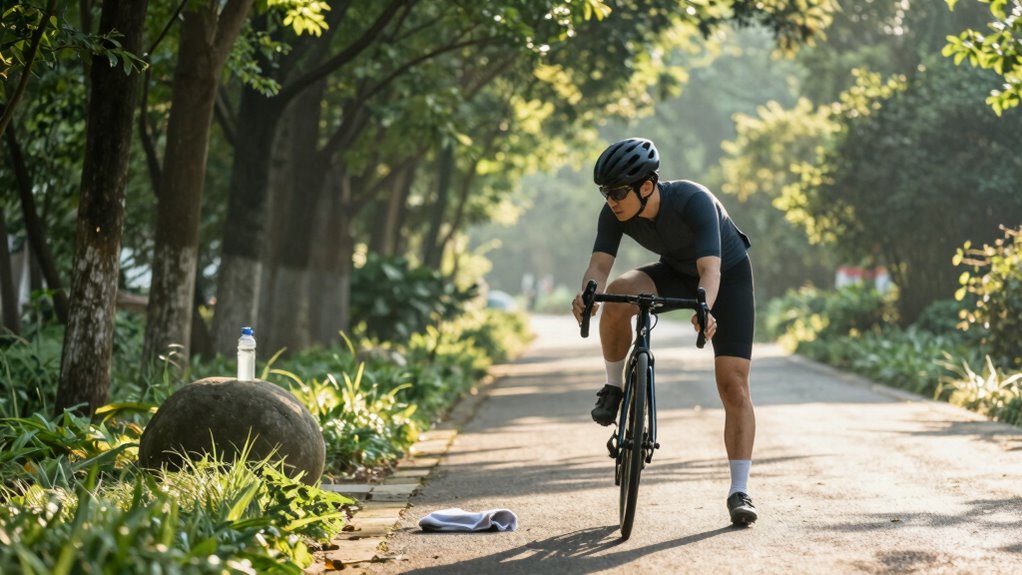 light exercise between workouts