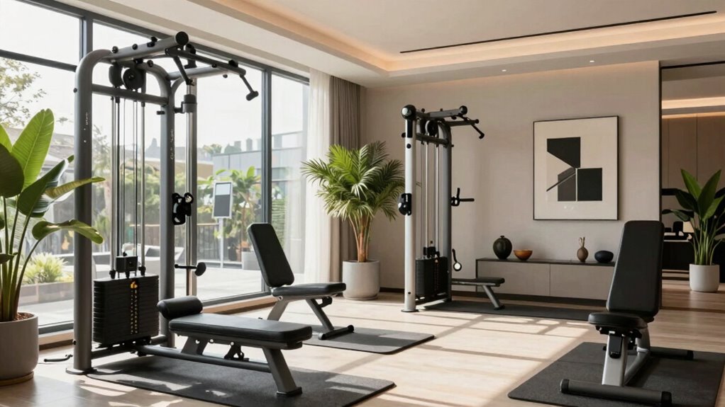 luxury gym aesthetic motivation