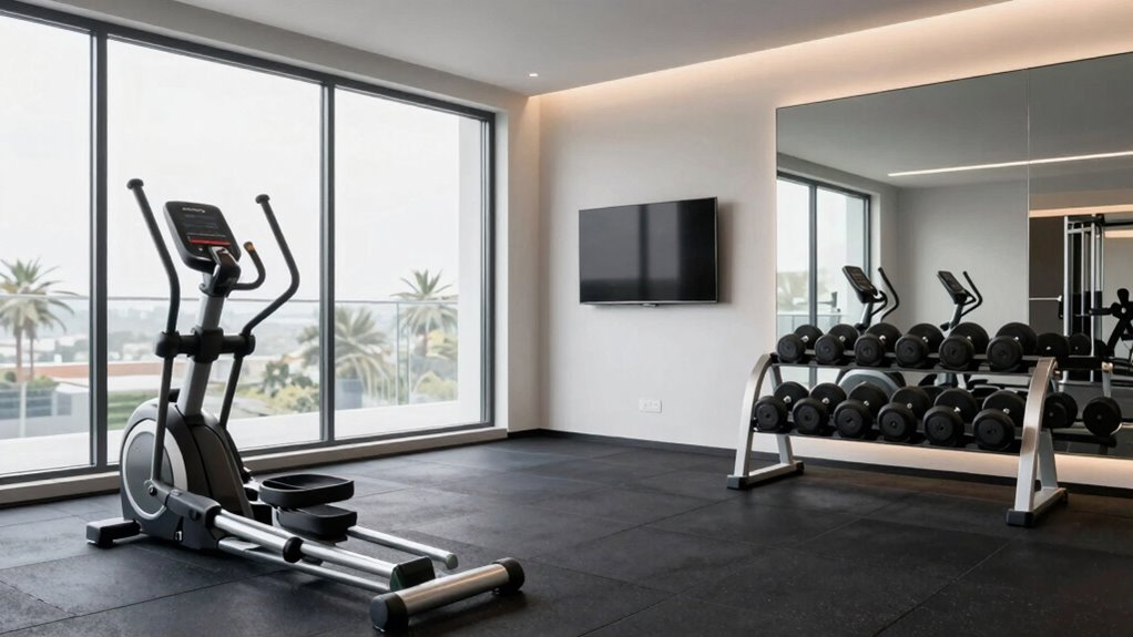 luxury home gym essentials