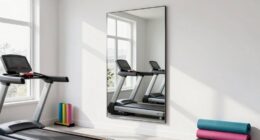 mirror enhances workout experience