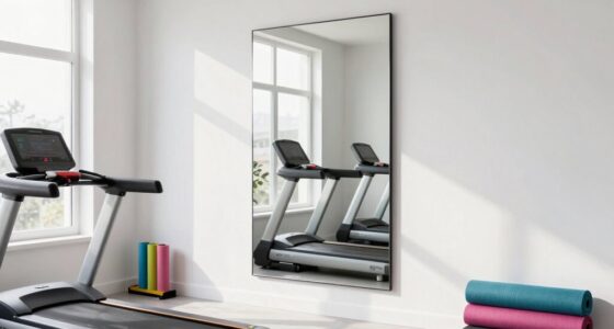 mirror enhances workout experience