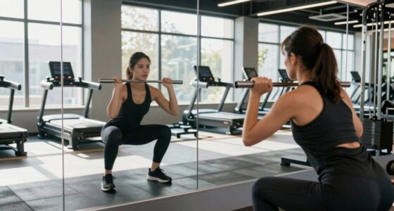 mirrors enhance training feedback