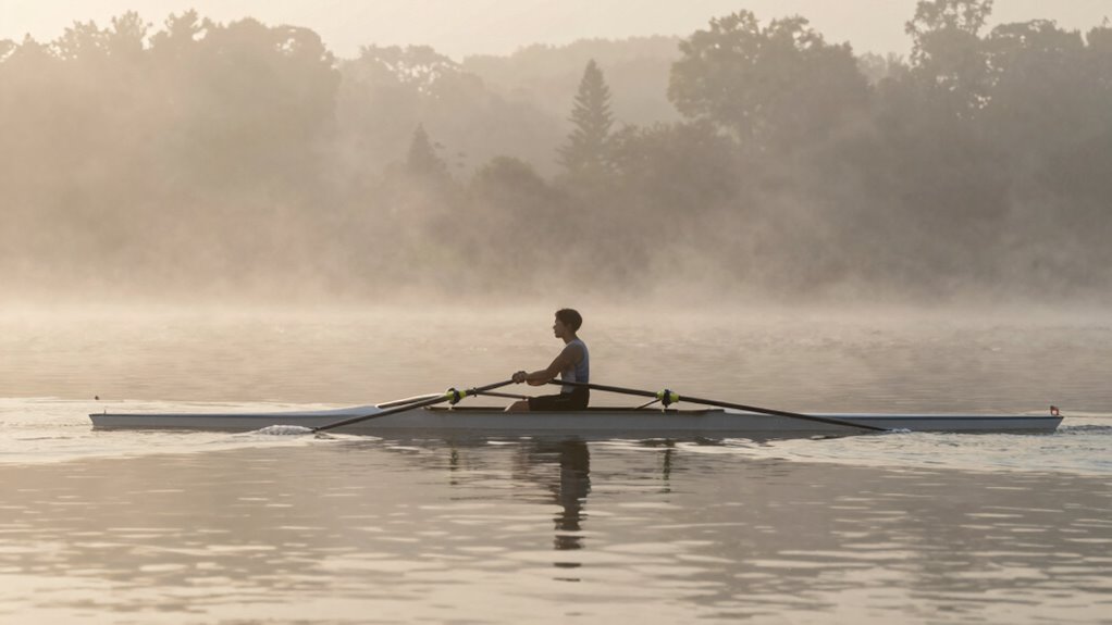 quiet controlled rowing techniques