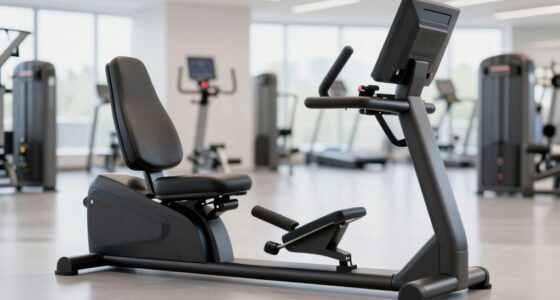 reclined exercise machine features