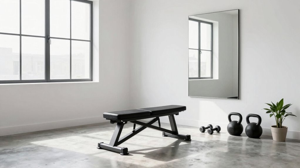 simple effective workout spaces