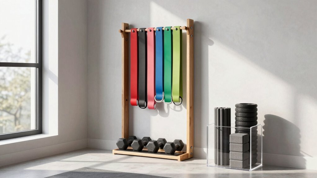 smart organized workout storage