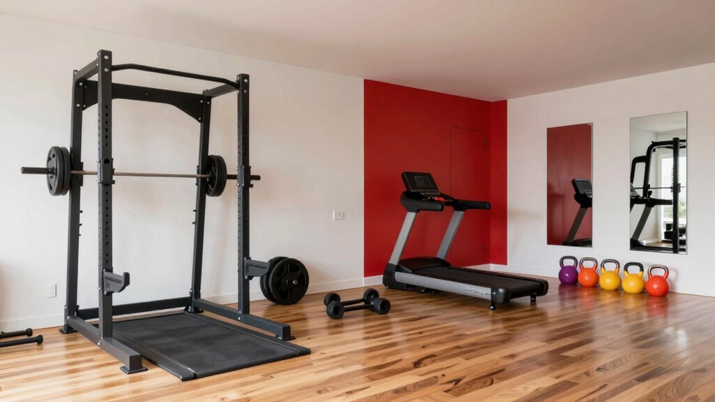 smart space efficient gym setup