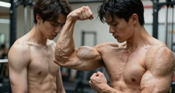 strength versus flexibility contrast