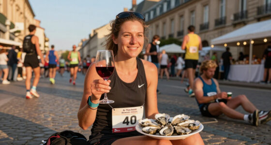 At This French Marathon, Runners Make Pit Stops For Wine And Oysters