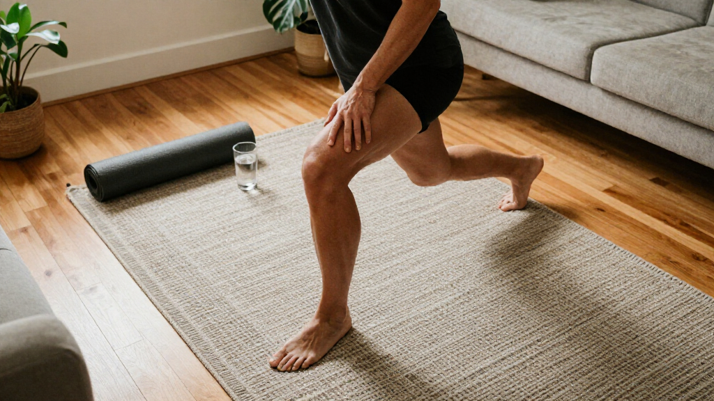 Build A Stronger Lower Body At Home With This 15-Minute Equipment-free Leg Workout