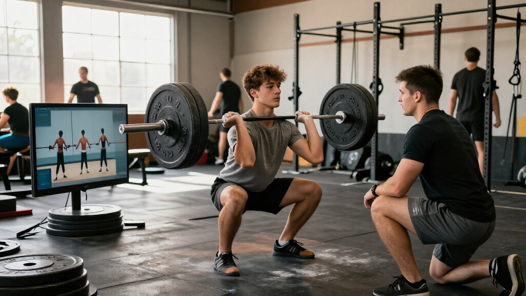 Comparing Young Athletes’ Technique To Professional Benchmarks