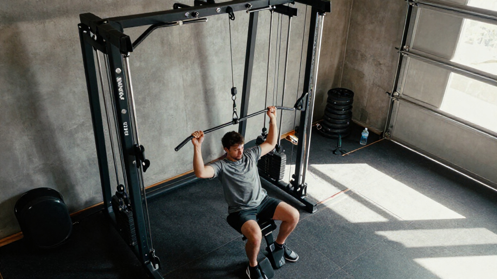Mikolo G2 Cable Machine Deal: LAT Pulldown, Flip-Up Footplate, $166 + Free Shipping