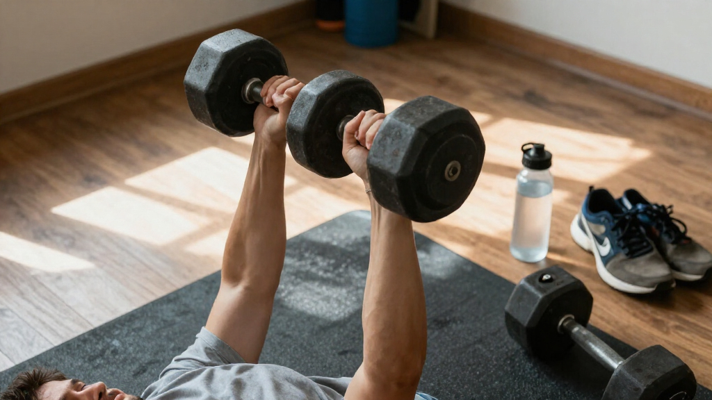 This Is The Dumbbell Workout A Personal Trainer Recommends For People Who Want To Build Strength Without Going To The Gym