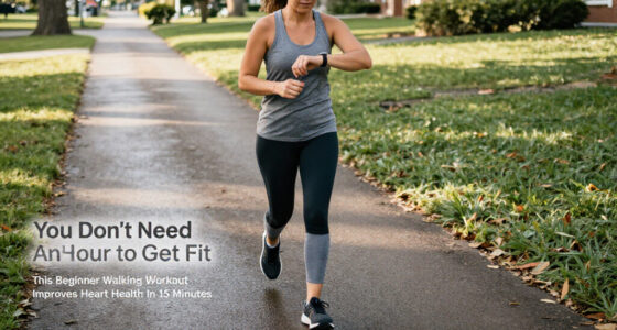 You Don’t Need An Hour To Get Fit—this Beginner Walking Workout Improves Heart Health In 15 Minutes